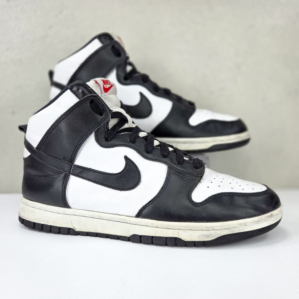 Nike Dunk High Panda Black White DD1869-103 Women's Sz 10